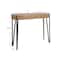 Hello Honey® 46" Astoria Wood Console Table with Metal Hairpin Legs